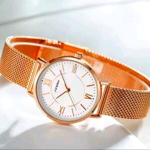 NEW Sinobi Rose Gold Women's Watch